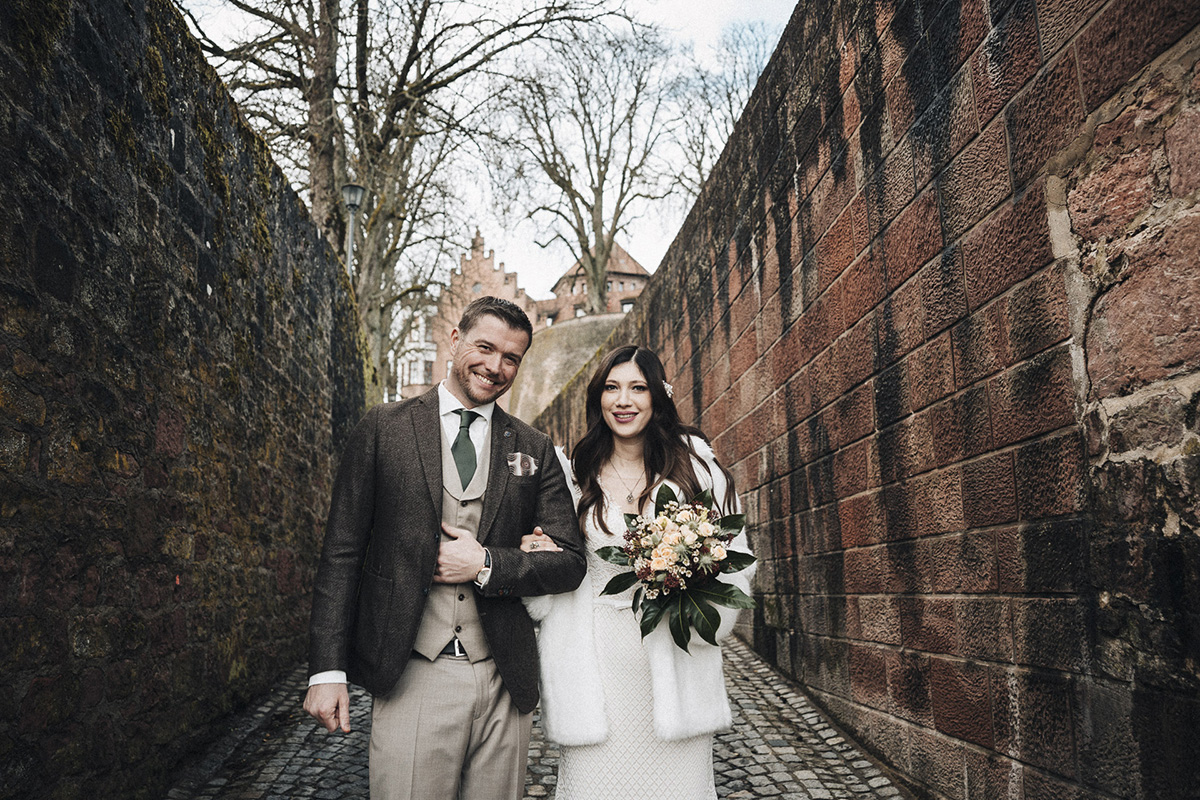 Hochzeitsfotografie Würzburg steinburg winterhochzeit 110a