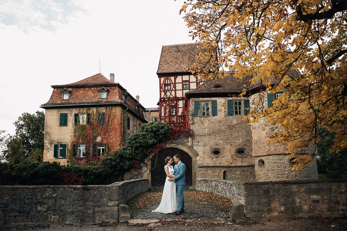 Hochzeit wasserschloss unsleben Love & Lights – Aufnahme 360
