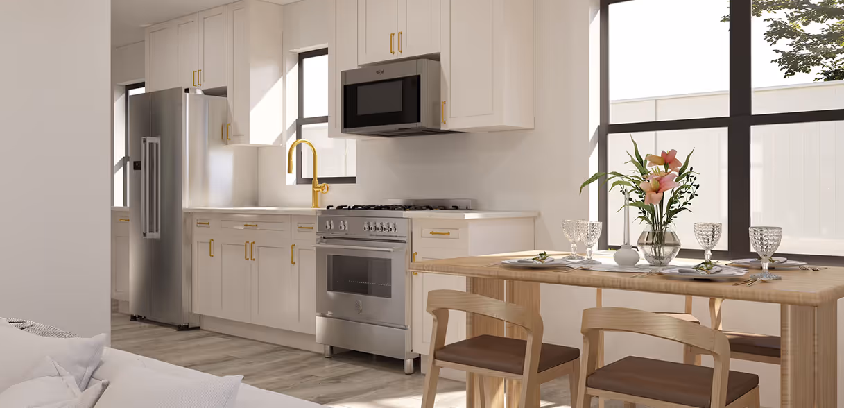 Interior finishes inside a Signature Homes custom tiny home