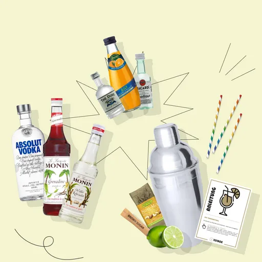 Cocktail Fun Box inkl. Cocktail-Set