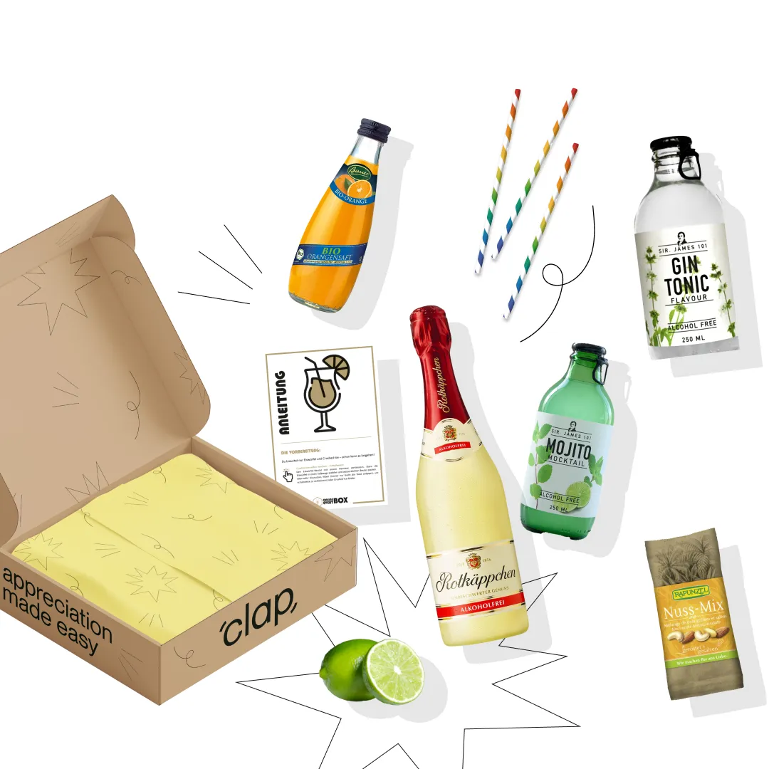 Cocktail Fun Box, non-alcoholic