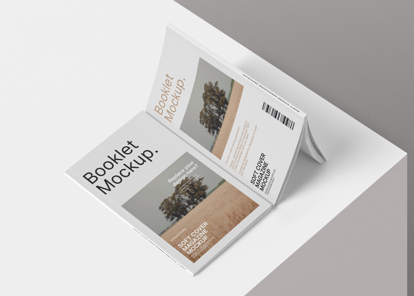 Magazine mockup