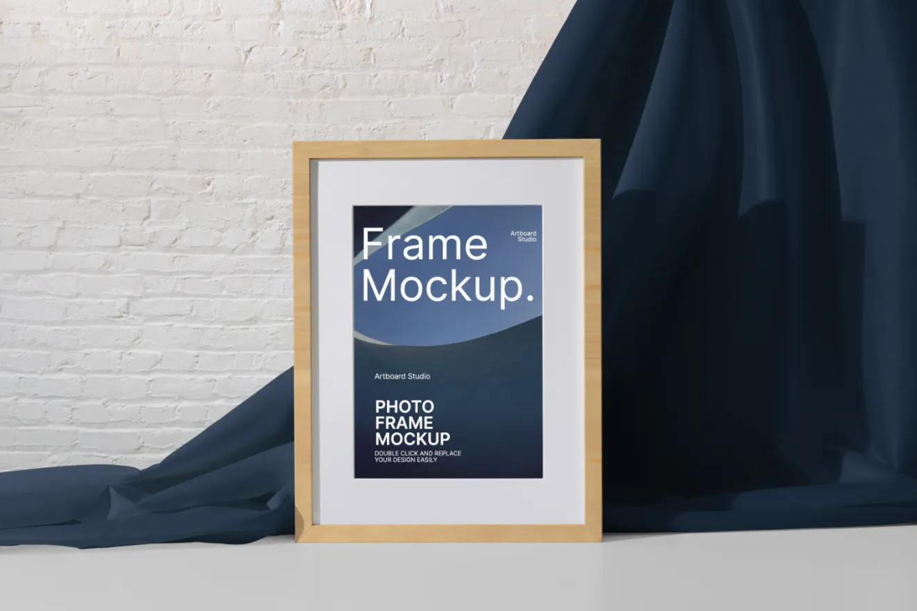 Photo frame mockup
