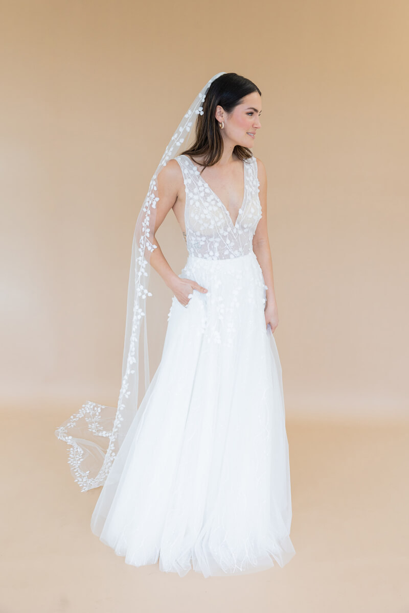 Veil from the 2023 Soleil collection