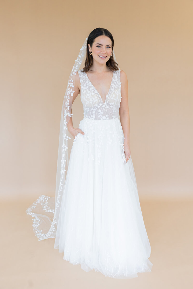Veil from the 2023 Soleil collection