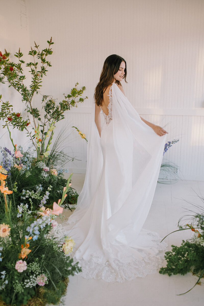 Bridal Wings from the 2023 Soleil collection