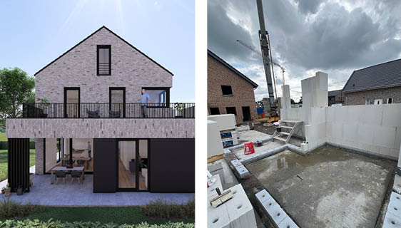 Baustart: Haus KN