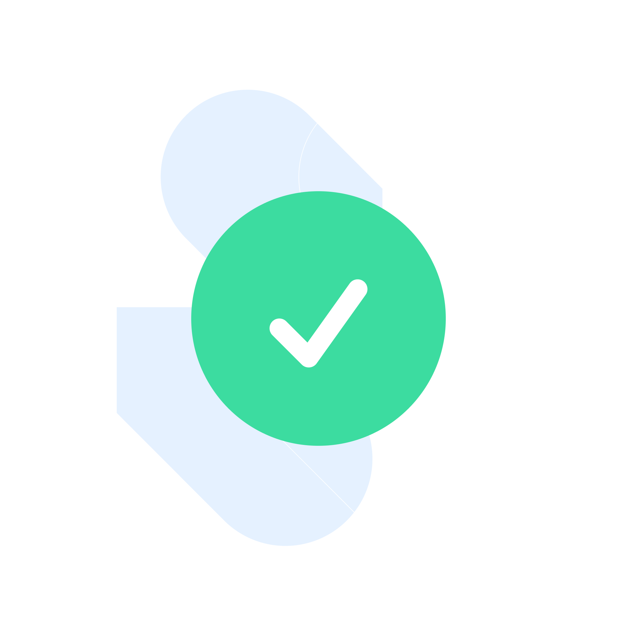 Illustrazione con icona di successo