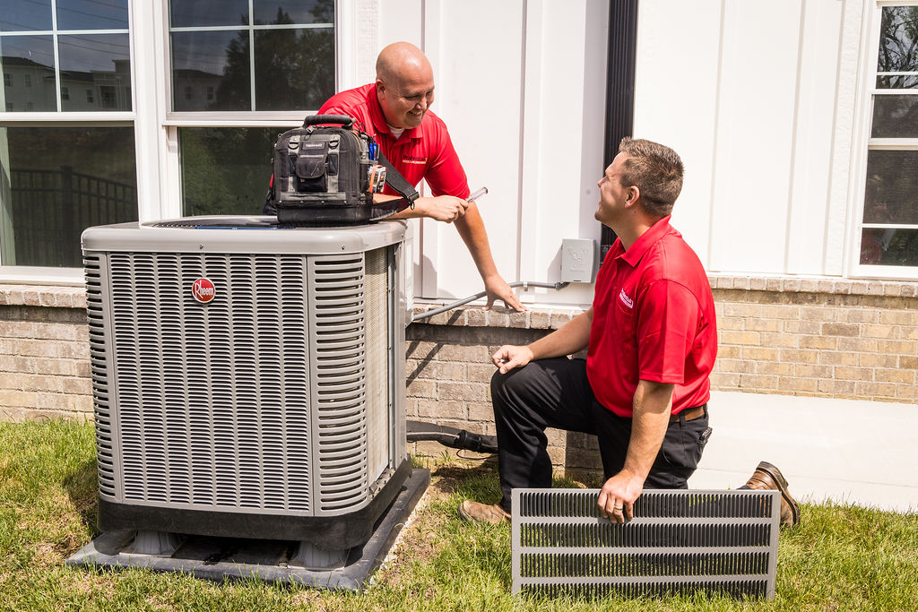 Prudential technicians providing AC repair Louisville and expert HVAC service in Louisville with professional HVAC repair.