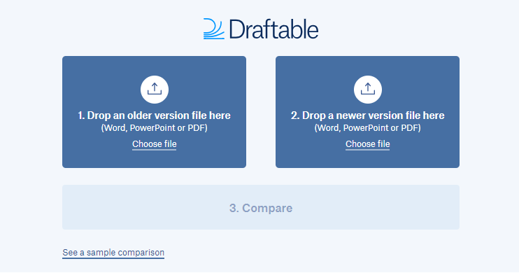 Compare your documents online