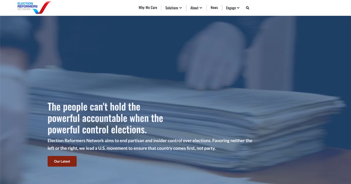 Election Reformers Network - Home