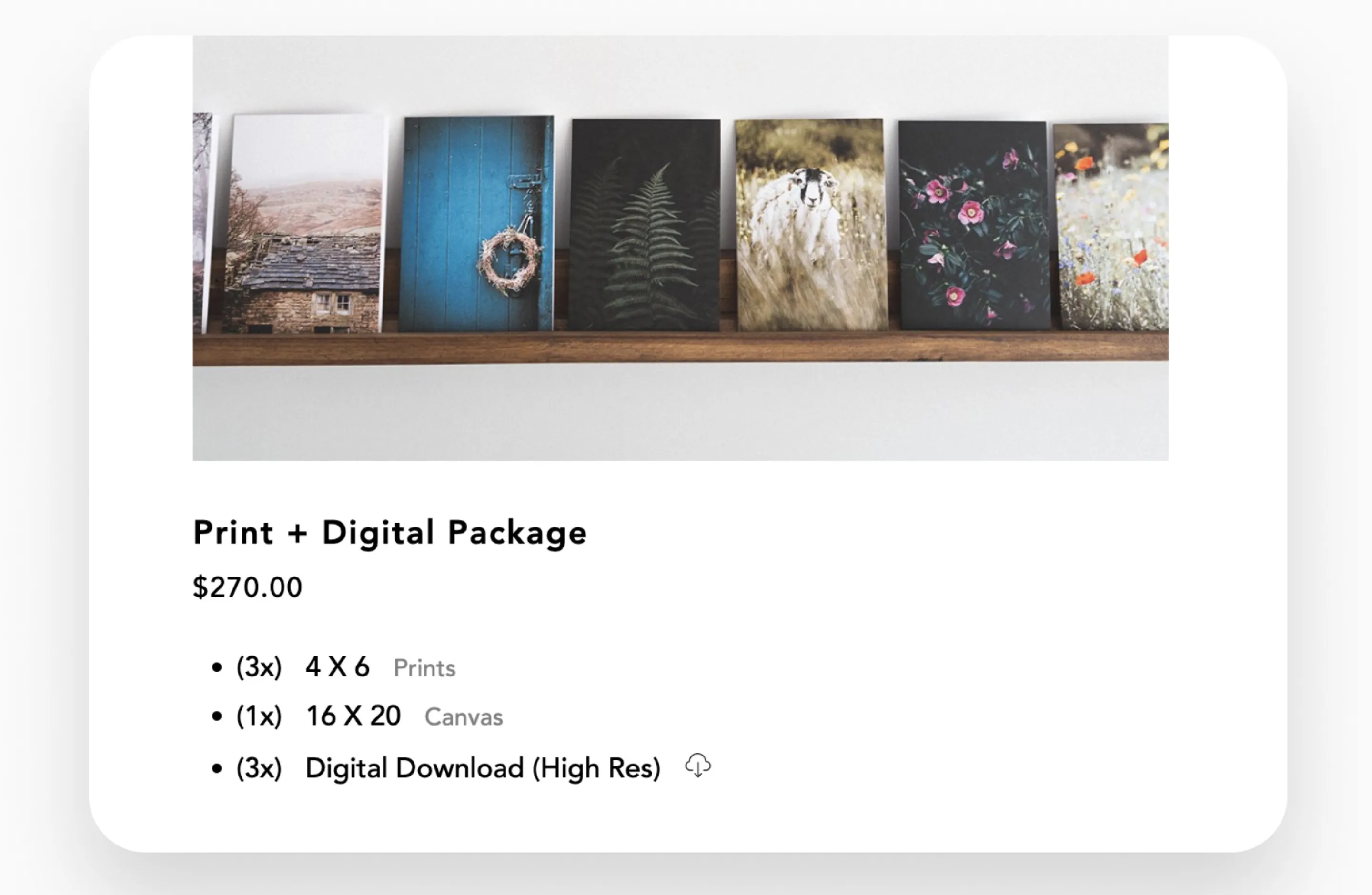 ✨ NEW ✨ Print & Digital Store Packages