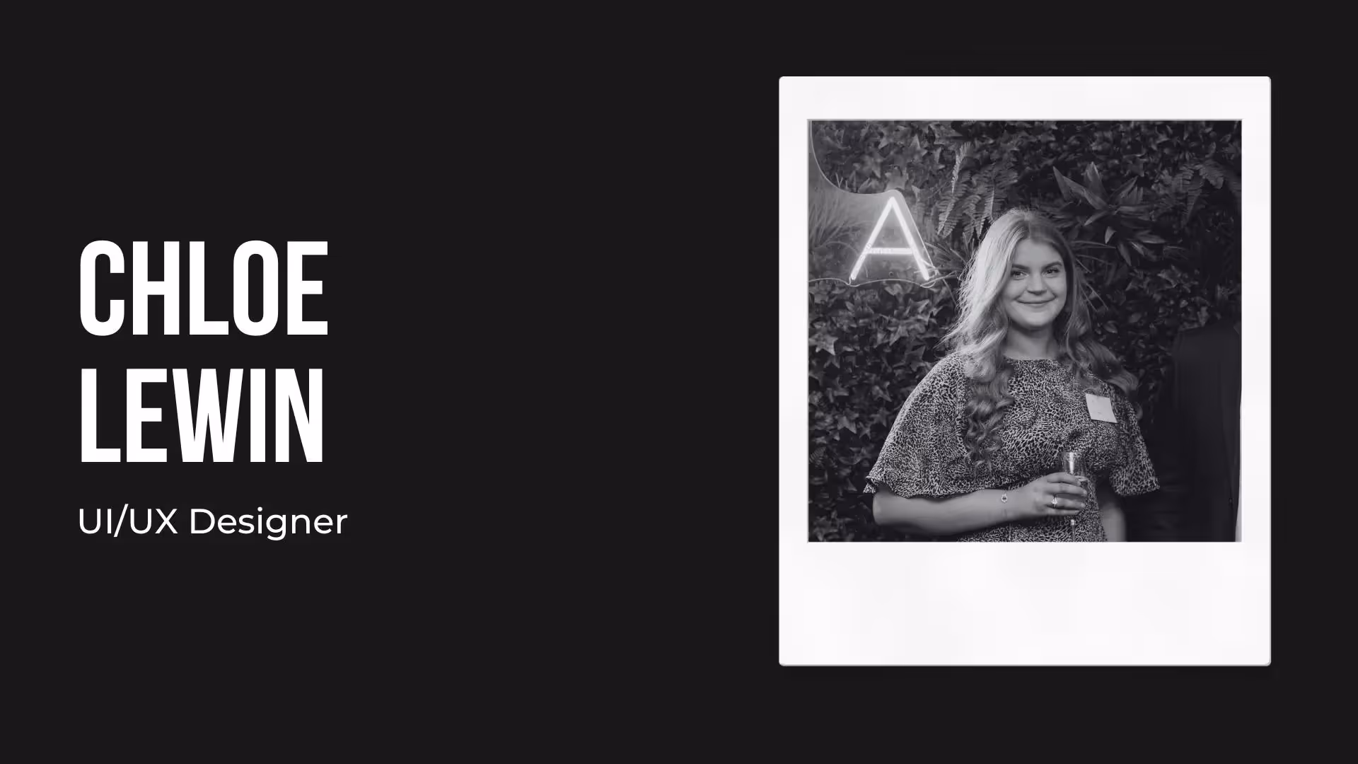 Chloe, Isle of Man agency web designer