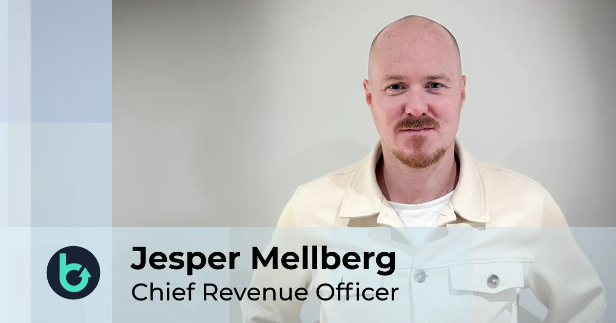 Jesper Mellberg joins Brink Commerce as Chief Revenue Officer