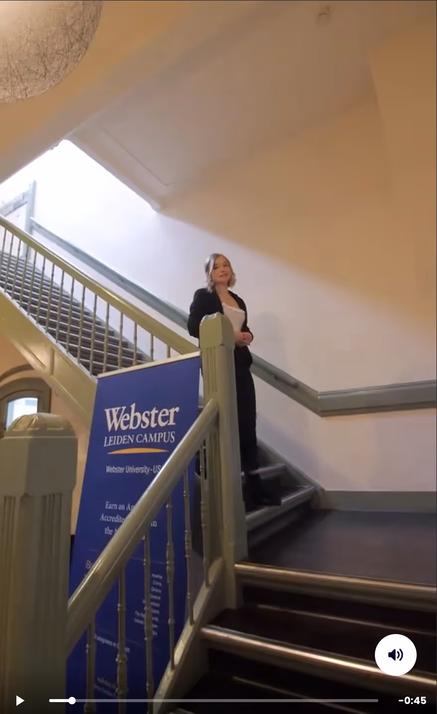 Intractive - Interactive experience for Webster in The Netherlands