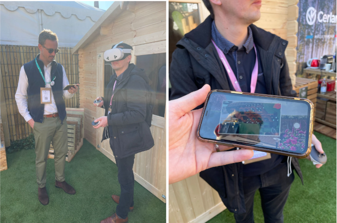 Virtual showroom and augmented reality: Cerland's immersive landscaping strategy