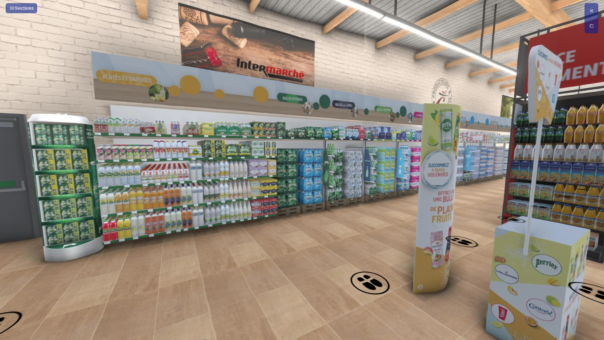 Intermarché's VR Section