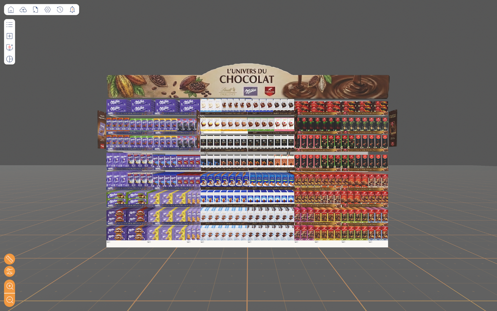 Milka Shelf Layout