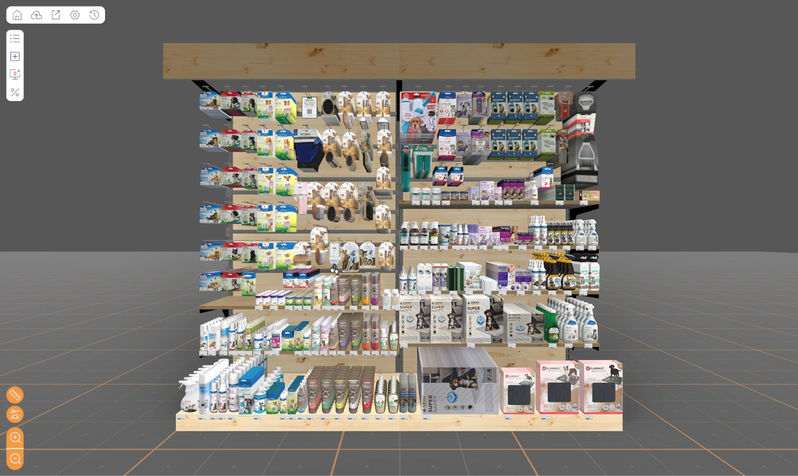 Product Layout for Dog Products