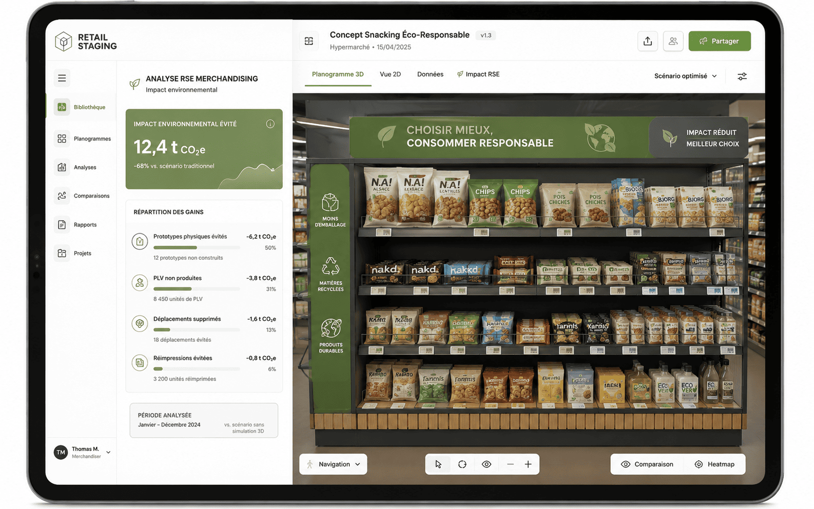 Retail et RSE : comment mesurer l'impact environnemental de vos opérations merchandising ?