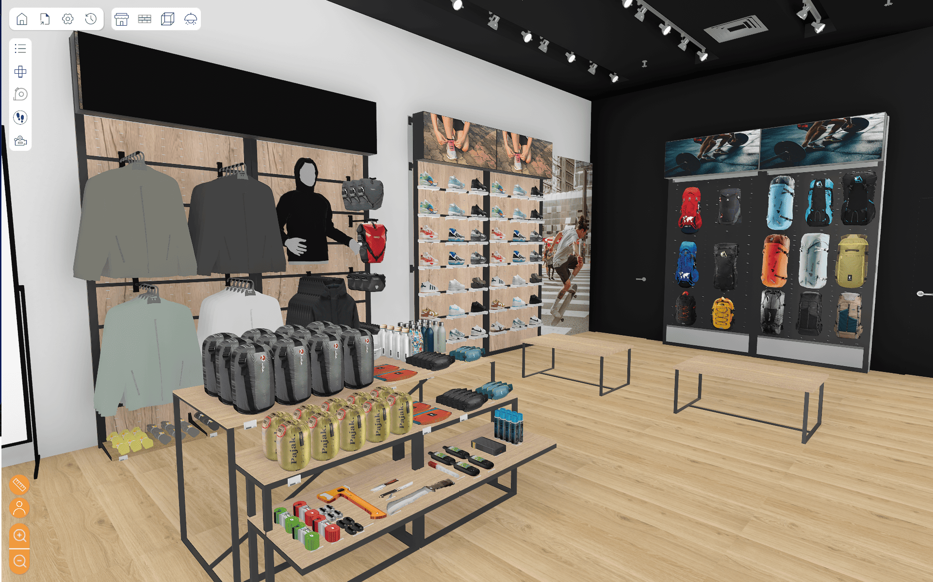 Merchandising sport et outdoor : comment optimiser les rayons saisonniers avec la 3D