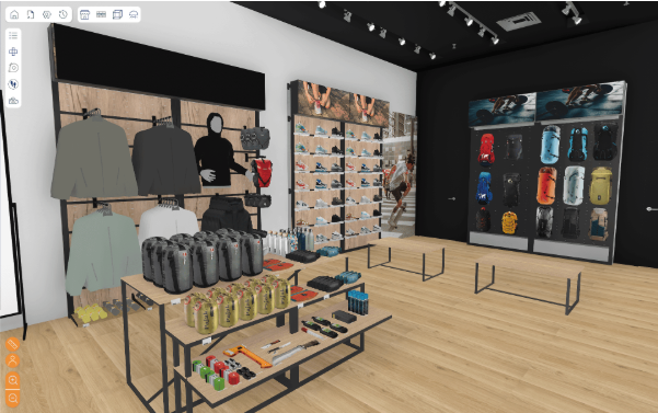 Merchandising sport et outdoor : comment optimiser les rayons saisonniers avec la 3D