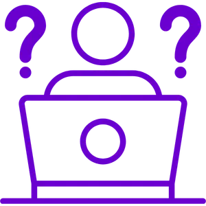 confused user icon