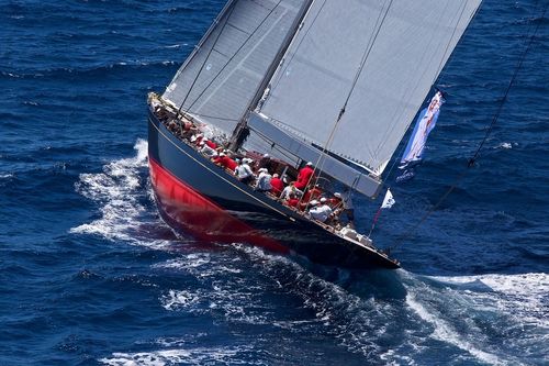 J-KZ1 Rainbow ready to return as J Class prepare for The Superyacht Cup Palma