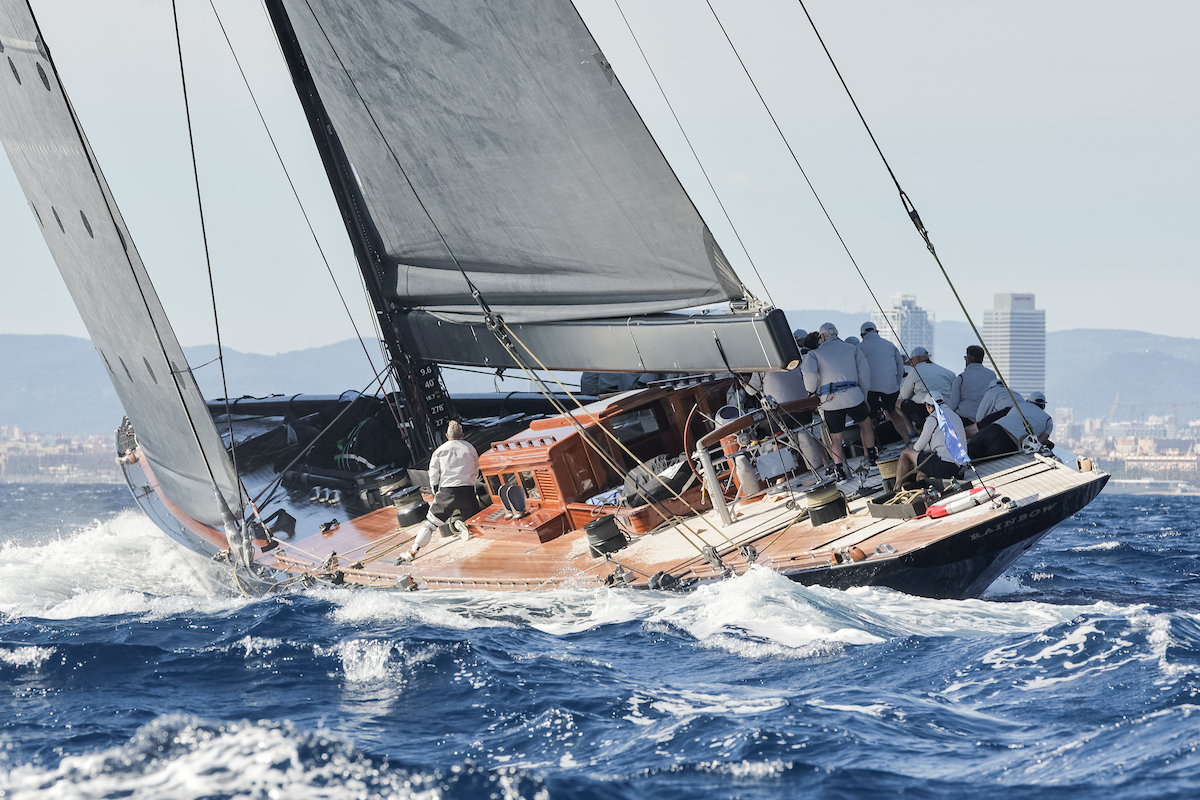 Rainbow’s first Palma training sessions are a reminder of the joys of J Class racing