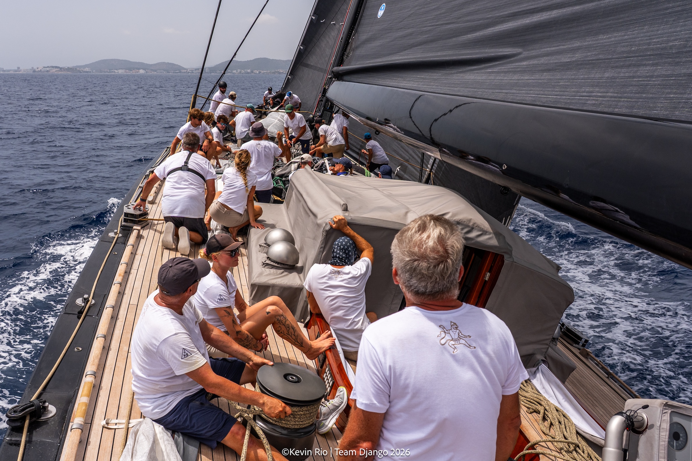 New owner and crew put Hanuman through her paces in Palma