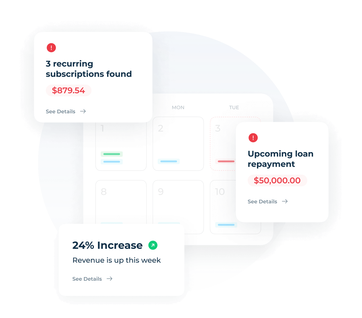 Stay on top of your business with daily insights.