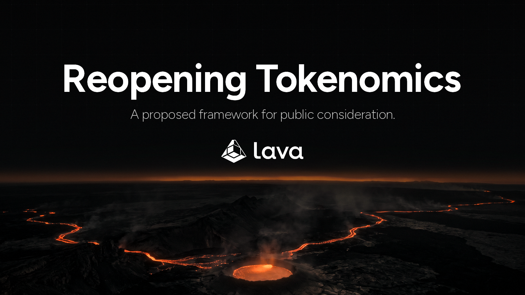 Reopening Tokenomics