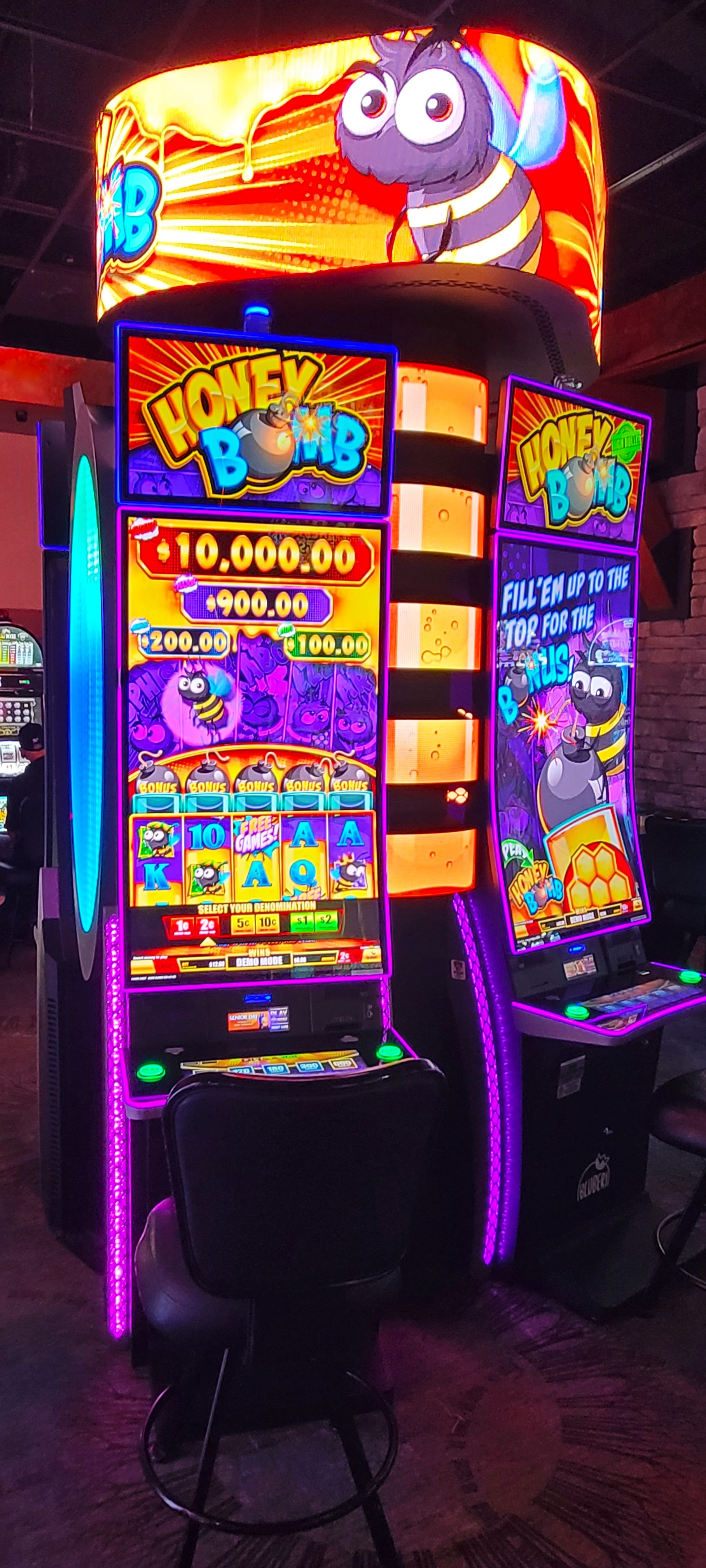 š Bluberi Honey Bomb installed at Comanche Nation Casino! š£