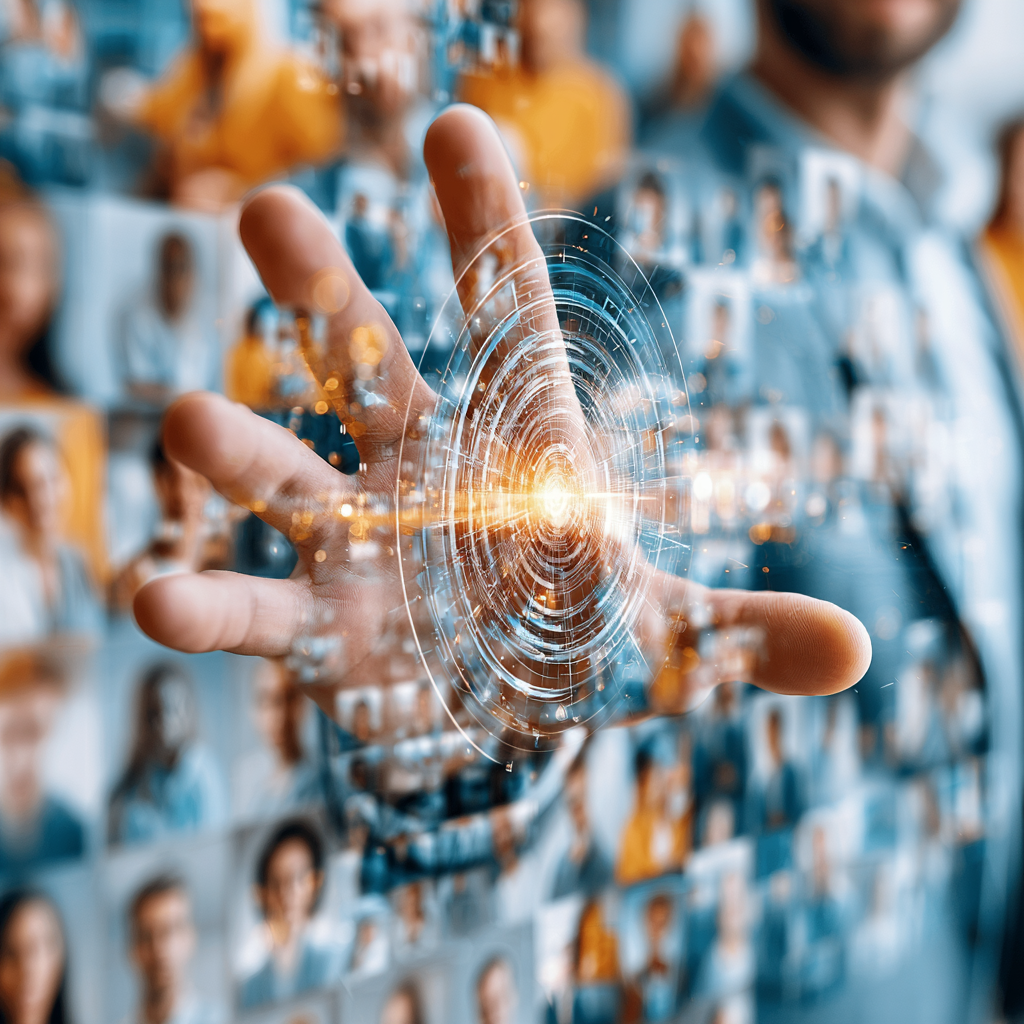 A mix of diverse professionals who specialize in AI, Data Science, Data Engineering and other Tech related roles leverage for workforce orchestration . FRactiobal Leaders, Executives, Subject Matter experts, unique specialized in important skills skill