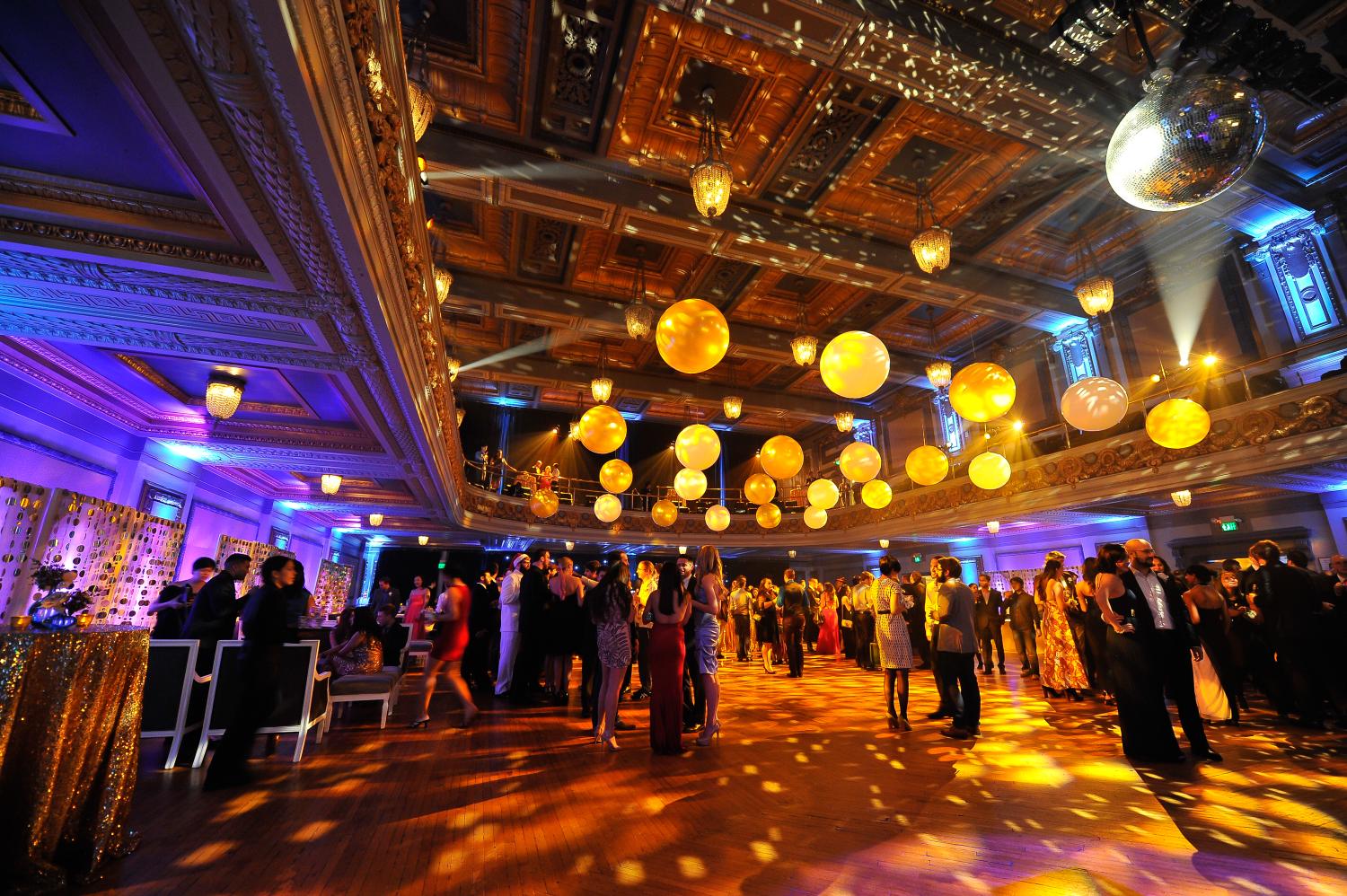 Warm lantern walk-in at San Jose Civic