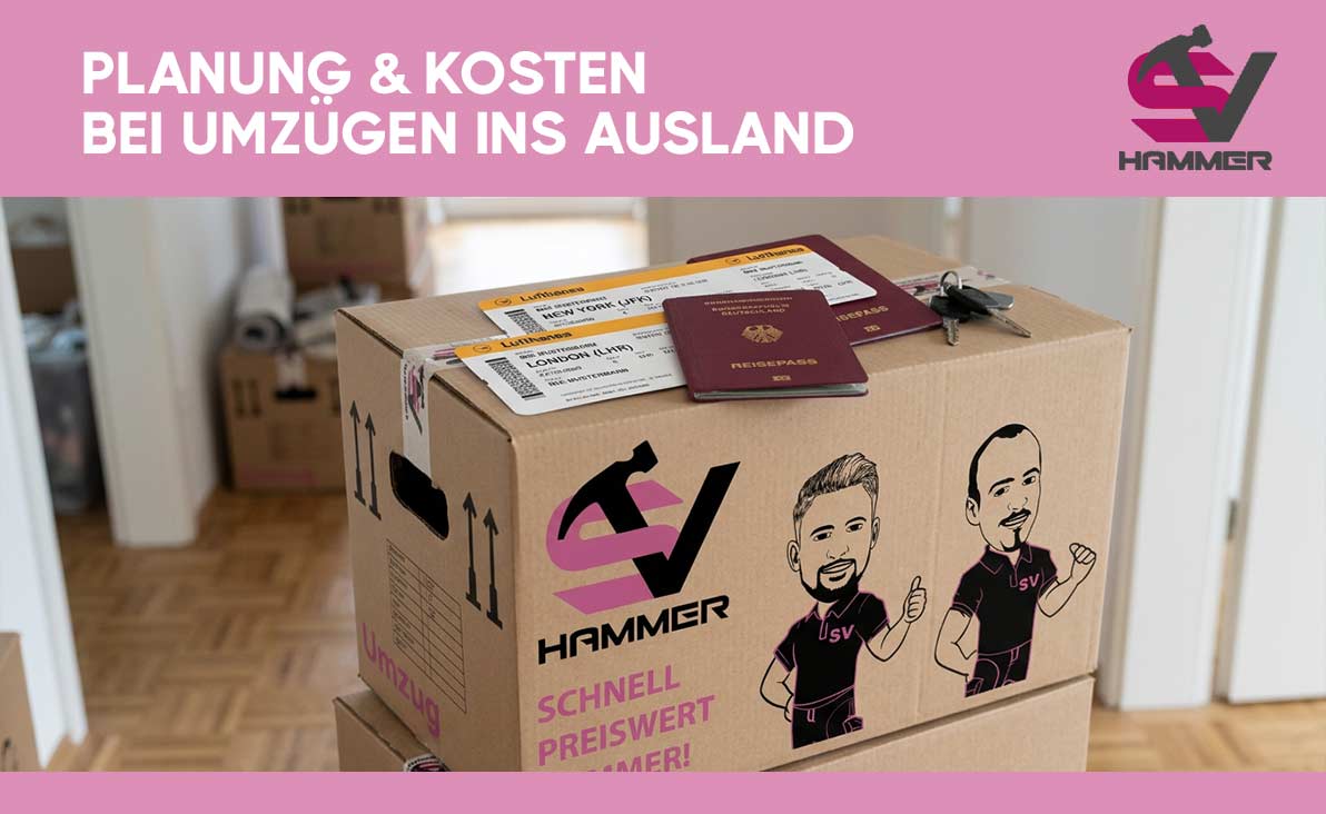 Umzug ins Ausland: Kosten, Planung und Checklisten