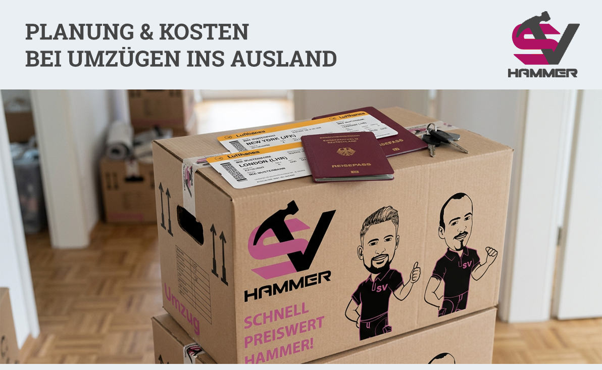 Umzug ins Ausland: Kosten, Planung und Checklisten