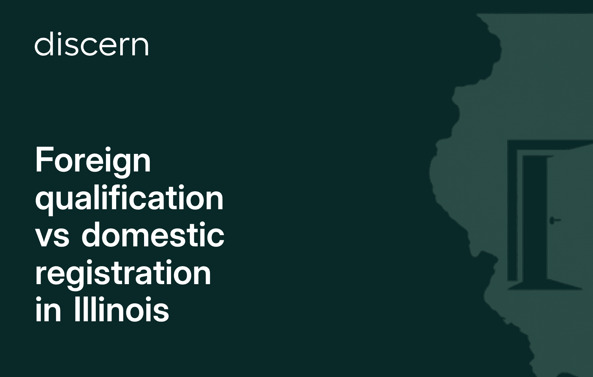 Foreign vs domestic registration in Illinois presentation