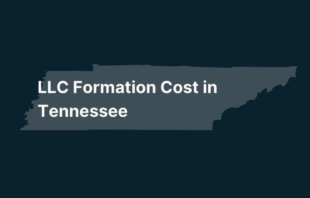 Tennessee LLC formation cost illustration