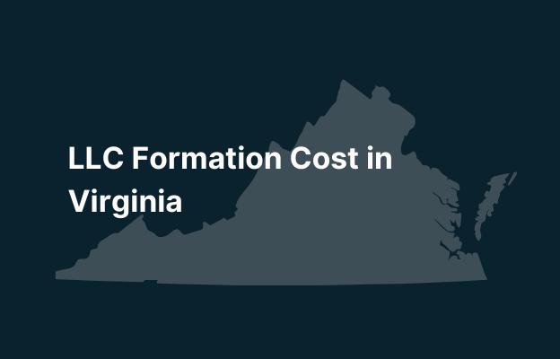 Virginia LLC formation cost information guide graphic