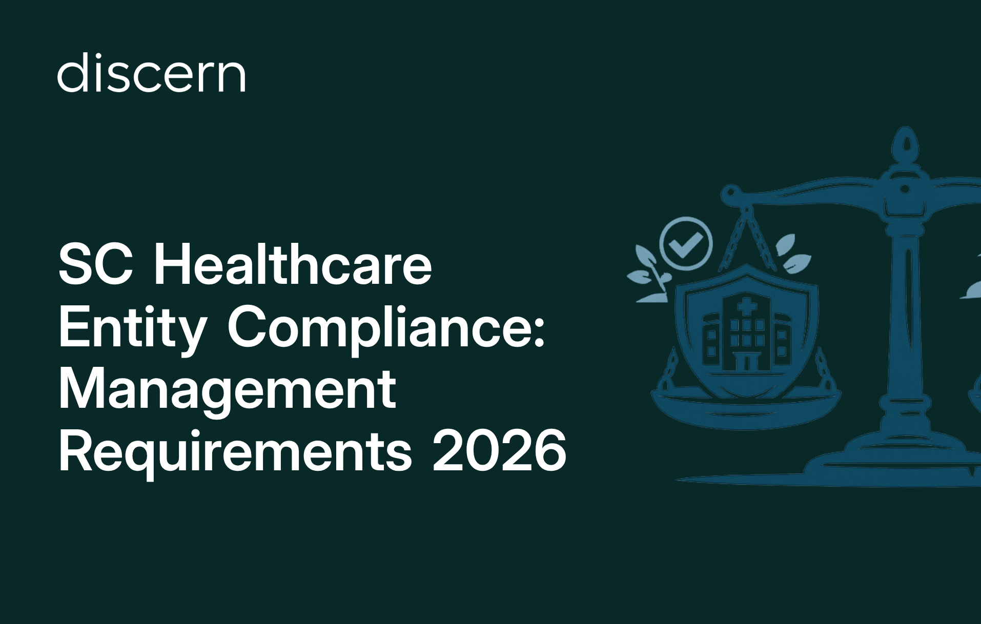SC healthcare entity compliance management requirements guide 2026