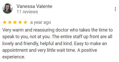 patient review