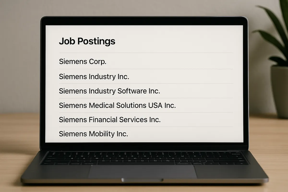 Siemens $3.5M Washington Job Posting Class Action Settlement