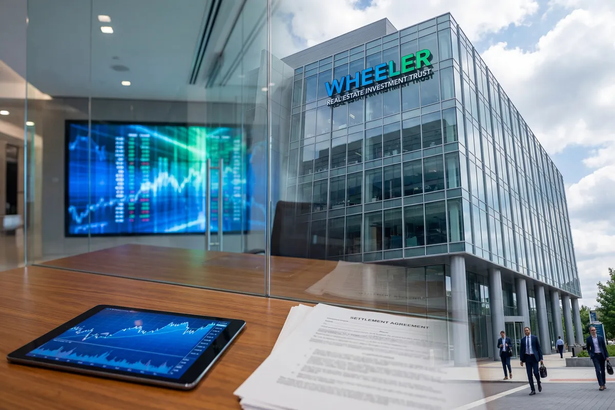 Wheeler REIT $7.125M Securities Class Action Settlement