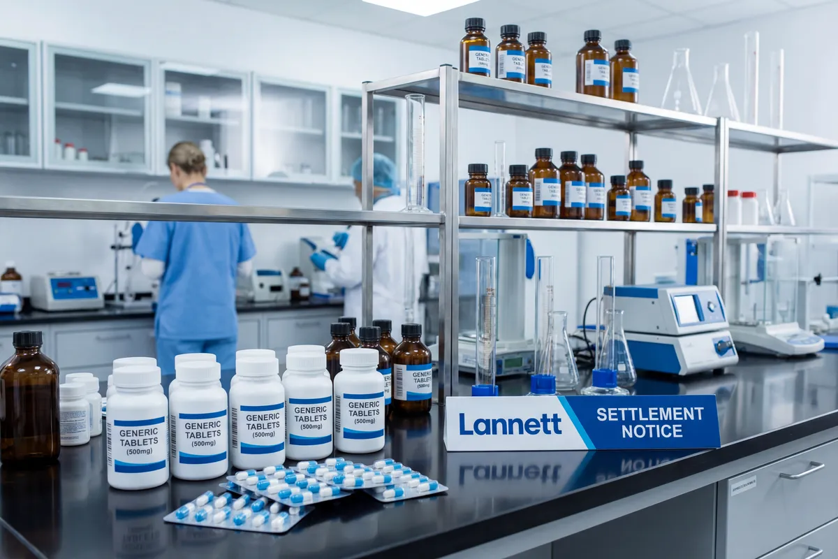 Lannett $5.75 Million Securities Class Action Settlement