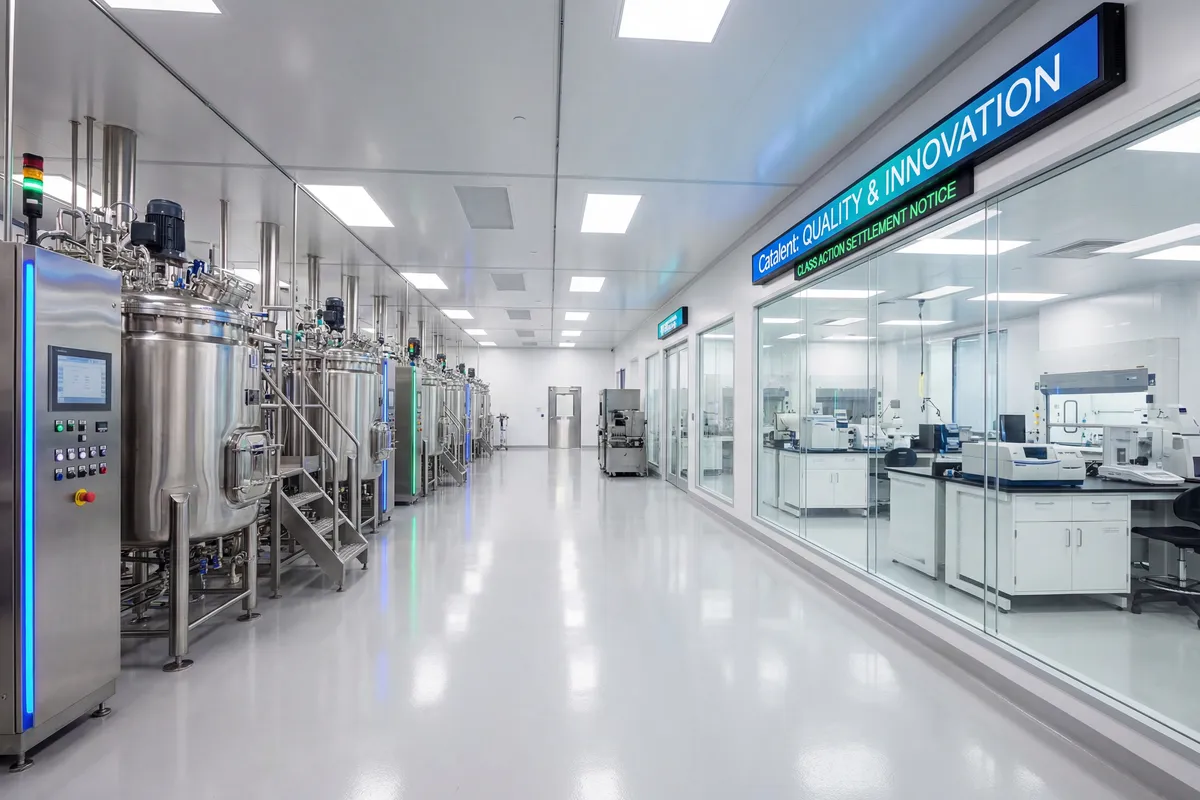 Catalent $78M Securities Class Class Action Settlement