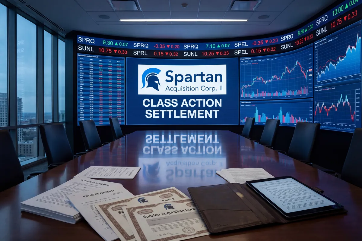 Spartan DeSpac $8 Million Securities Class Action Settlement