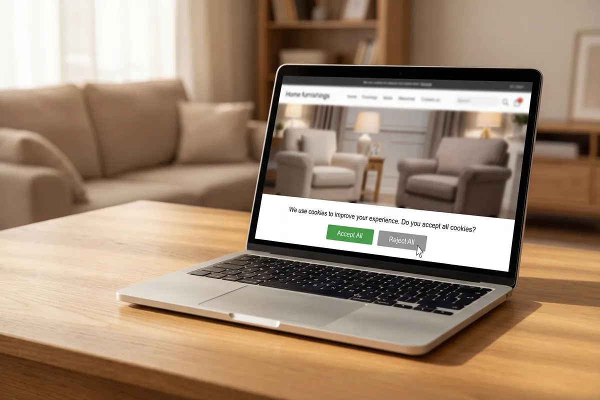 Ashley Furniture lawsuit claims website tracks users after they reject cookies