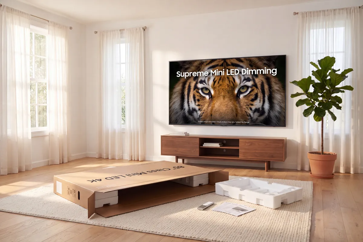 Samsung class action alleges company falsely marketed M series TVs as mini LED