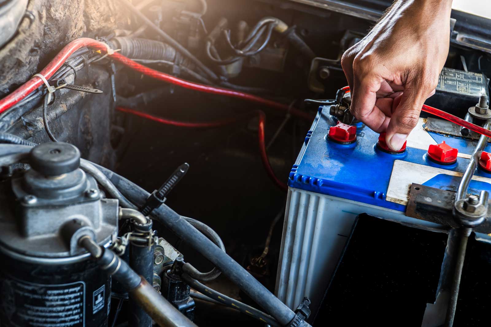 Battery Service at Youngblood Automotive & Tire